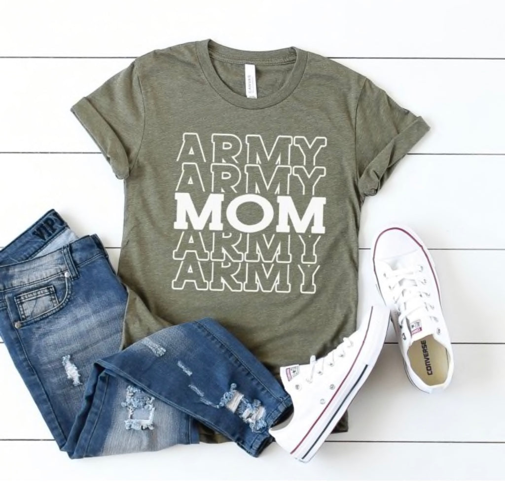 Army mom shirts online