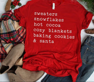 Cozy Christmas Things T-Shirt