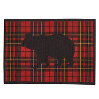 red holiday Sportsman Plaid Indoor & Outdoor Rug