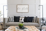 Be Still Sign wood Farmhouse wall sign