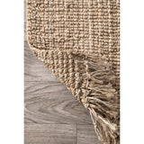 Hand Woven Chunky Loop Jute Rug, Farmhouse decor, natural fibers, neutral, area rug, floor covering