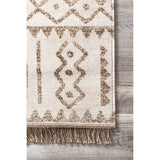 Outdoor Tribal Gretchen Rug, Farmhouse Decor, area rug, floor coverings, contemporary, transitional, beige