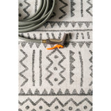 Outdoor Tribal Gretchen Rug, Farmhouse Decor, area rug, floor coverings, contemporary, transitional, light grey