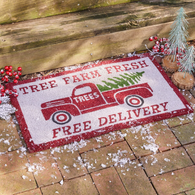 Tree Farm Fresh Doormat