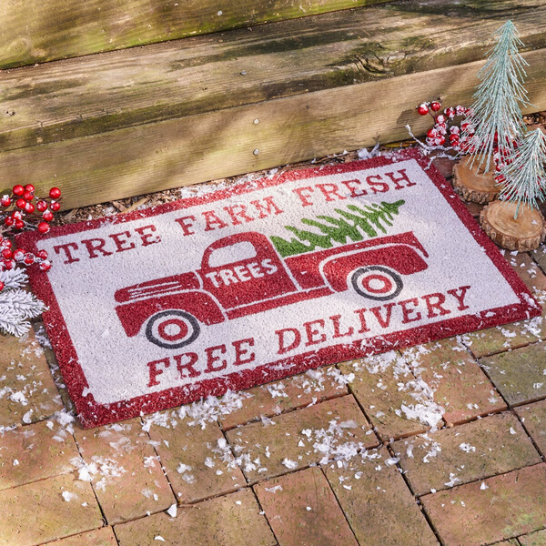 Tree Farm Fresh Doormat