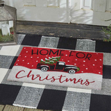 Home for Christmas Doormat