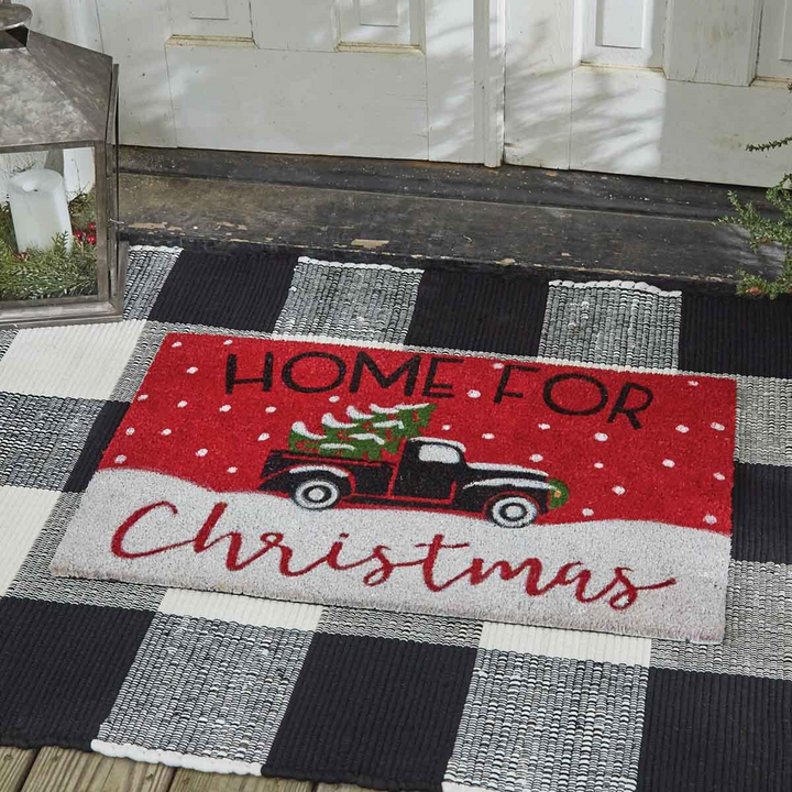 Home for Christmas Doormat