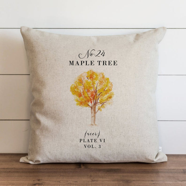Autumn Maple Tree Pillow Cover 