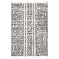 Chenoa Striped Tribal Tassel - Ivory