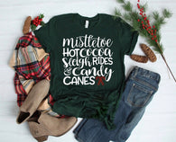 Favorite Christmas Things Green T-Shirt