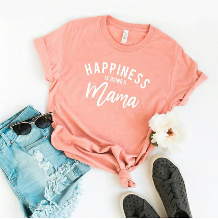 Happiness is Being a Mama T-Shirt