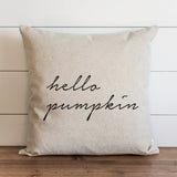 Fall Pillow Cover Hello Pumpkin 
