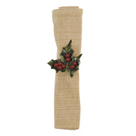 jolly holly and berry napkin ring