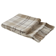 rustic cabin IN THE MEADOW PLAID THROW