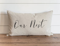 Our Nest 16 x 26 Lumbar Pillow Cover