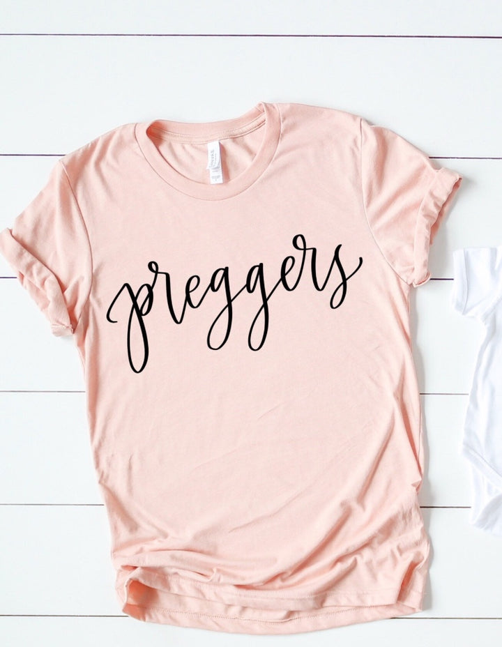 Preggers Pink T-Shirt