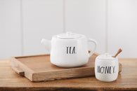 Rae Dunn Stem Print Teapot