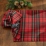 High-quality festive sportsman plaid napkins perfect for your holiday meals!