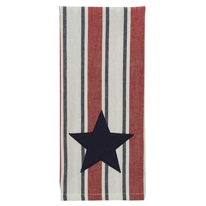 Stars and Stripes Decorative kitchen Dishtowel 
