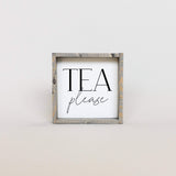 tea please wall decor