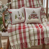 warm cozy holiday throw for your couch, chair, or bed