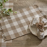 woven fringe lunch placemat