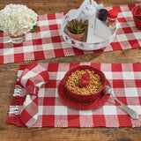 summer checkered placemats