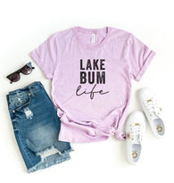 lake bum life t shirt