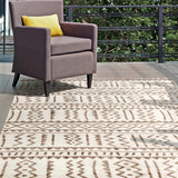 Outdoor Tribal Gretchen Rug, Farmhouse Decor, area rug, floor coverings, transitional, beige