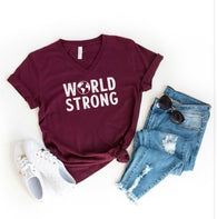 world strong t shirt